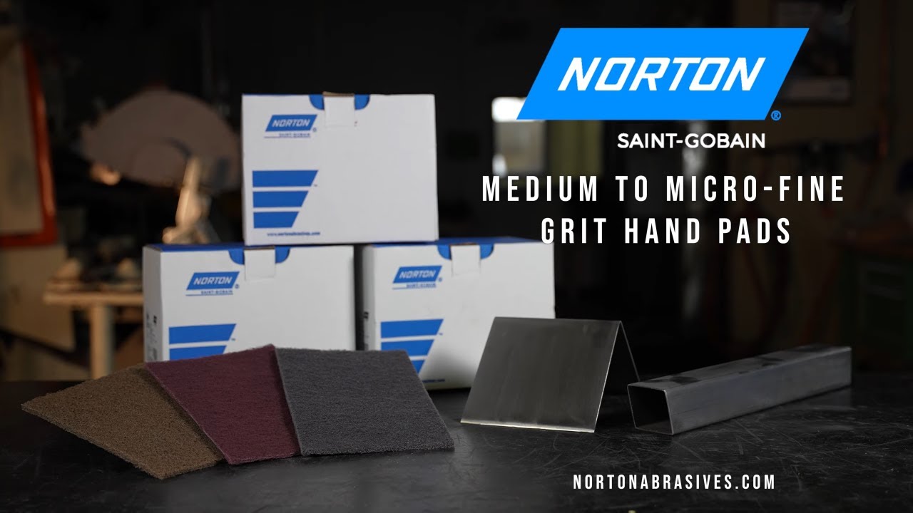 Norton NonWoven Hand Pads Tougher Than Steel Wool! YouTube
