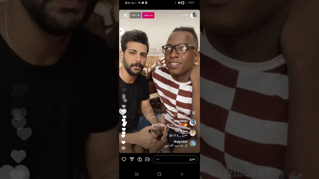 بث مباشر ليث الراشد وعبود سماره بث تحشيش واساله المتابعين