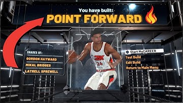 THE DEMIGOD BUILD OF NBA2K22 THIS POINT FORWARD WILL BREAK NBA2K22
