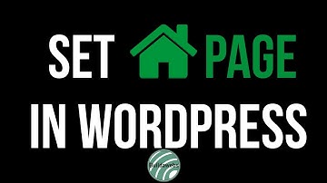 How To Set A Page As Your Homepage In WordPress Tutorial For Beginners | Buildawebs
