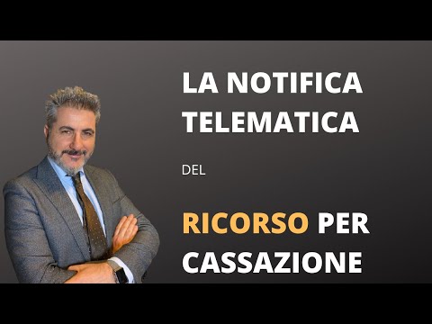 La notifica a mezzo PEC del ricorso per cassazione