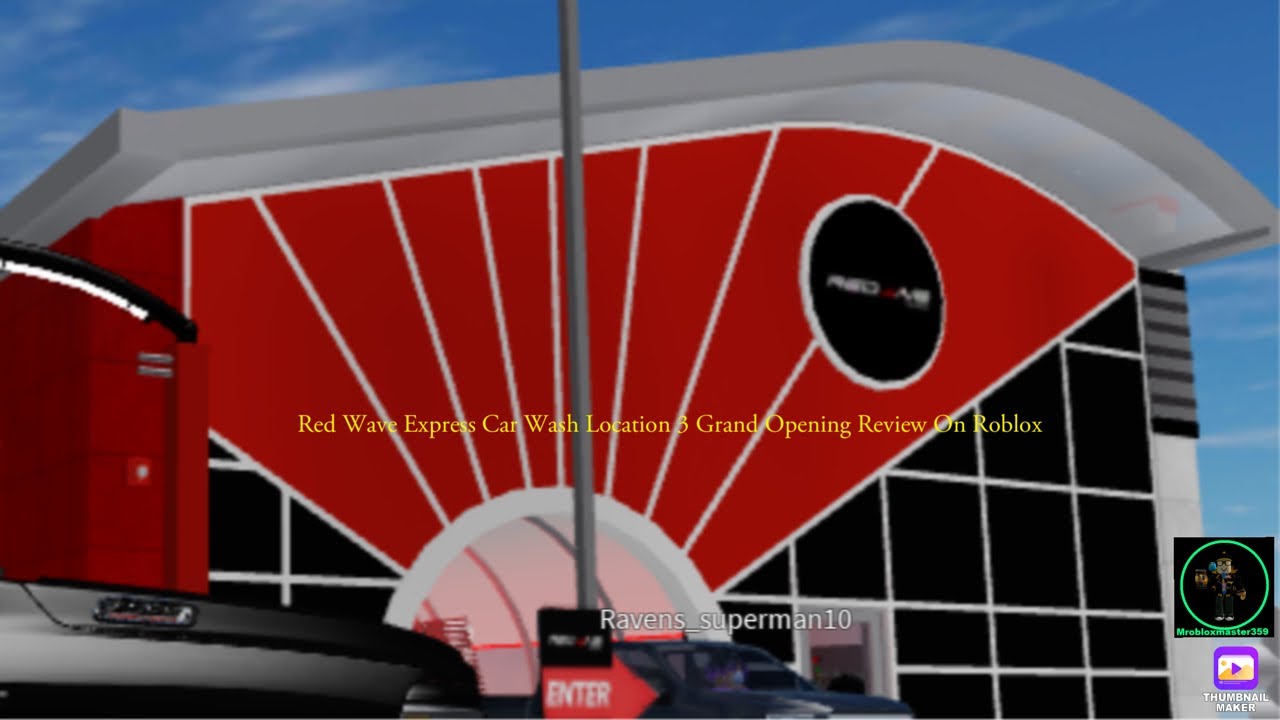 Red Wave Express Car Wash Location 3 Grand Opening Review