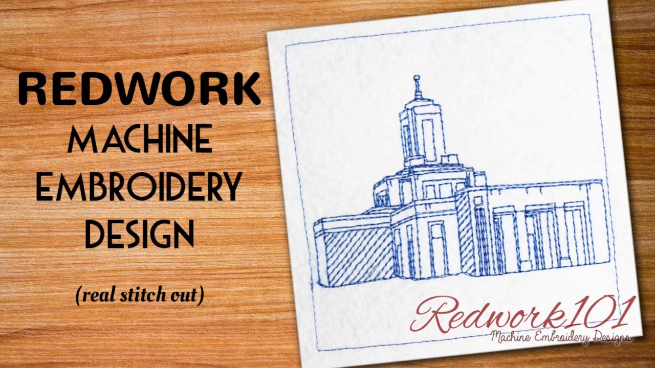 Belm brazil lds temple  redwork embroidery designs  youtube Belm brazil lds temple  redwork embroidery designs  youtube