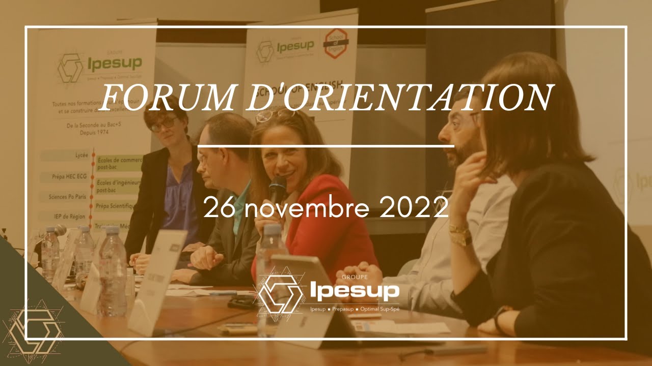 Aftermovie Forum Lycée Ipesup - 26/11/2022