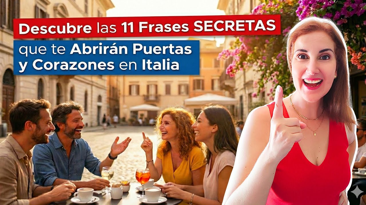 FRASES Mágicas en ITALIANO para VIAJAR 🎯