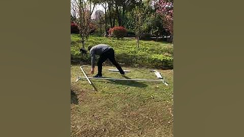 How to set up pillowcase backdrop stand