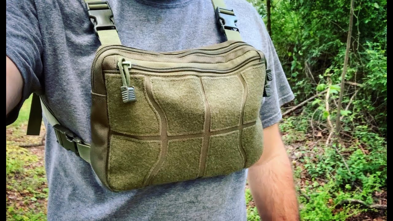 Boundless Performance Tactical Chest Bag OD Green – Boundless Performance  LLC