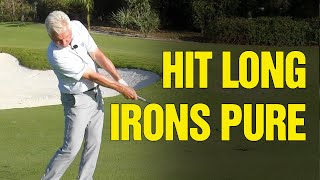 (2020) How To Hit Long Irons Pure And Straight [*NEW GOLF DRILLS!] screenshot 4