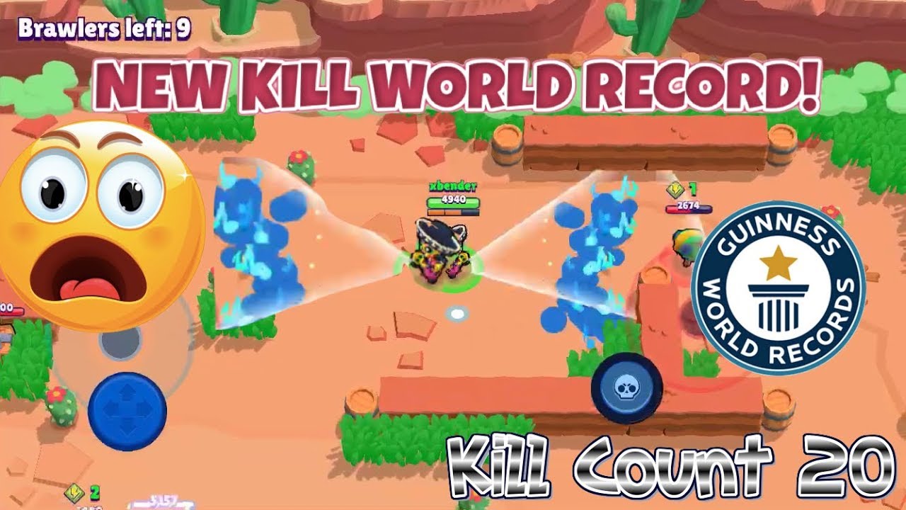 New Solo Kill Record - Brawl Stars (Guinness world record) - YouTube