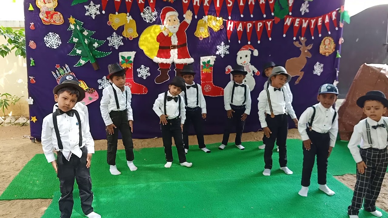 Kidzee Velachery Christmas Celebration Junior KG Dance - YouTube