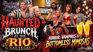 🖤 HAUNTED BRUNCH AT THE RIO LAS VEGAS! 🦇 Horror, Vampires & Bottomless Mimosas