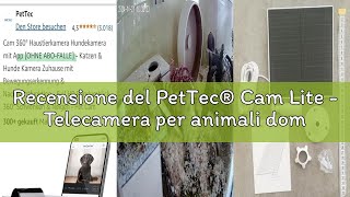 Recensione del PetTec® Cam Lite - Telecamera per animali domestici Telecamera per cani con app [SENZ