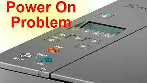 Caono G2020 Printer Power On Problem ll Power Button Not Working Canon g2010 Printer
