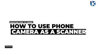 How to Use your Phone Camera as a Barcode Scanner on Kidaftari (POS)