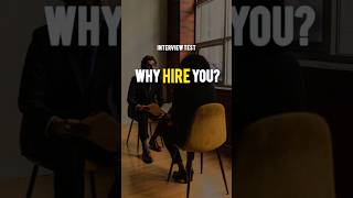 Why Should We Hire You? Most Freshers Get This Wrong! #interviewtips #jobskills #jobtalk #hiringtips