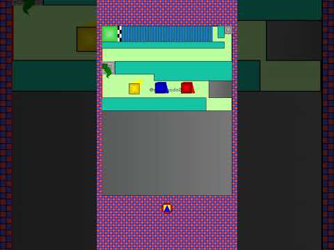 2D Squares Vs Impossible Track Who Survives Square Race