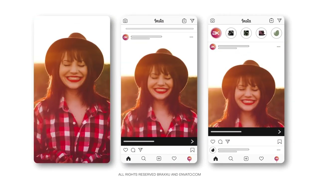 Vertical Clean Slideshow   Reels, Post, Shorts 2025 for After Effects Template