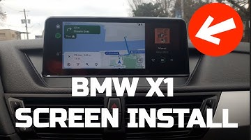 BMW X1 10" ANDROID SCREEN INSTALL