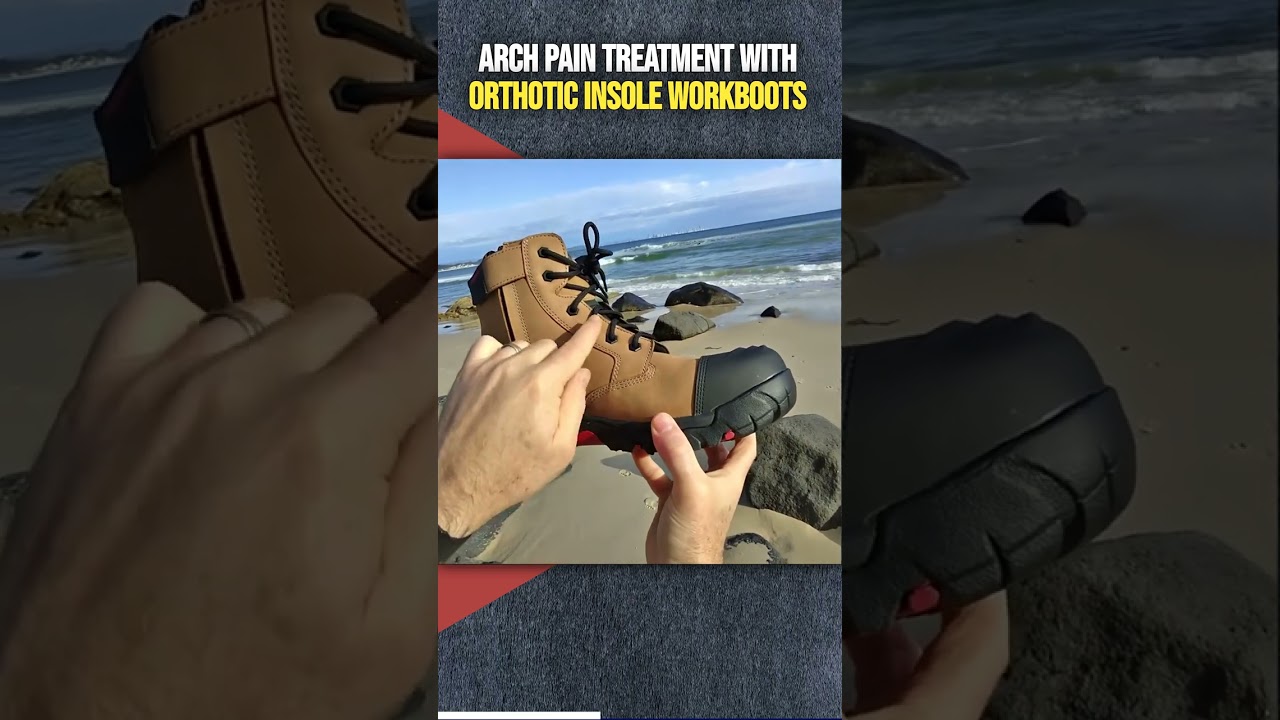Say Goodbye to Arch Pain: Orthotic Insoles for Workboots 