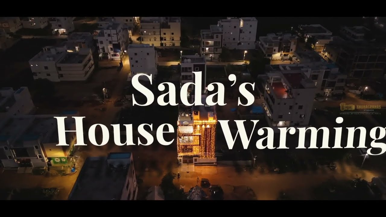 SADA’S GRUHAPRAVESHAM TEASER 4K | HOUSE WARMING | #housewarming #gruhapravesam #rudrabhishekam