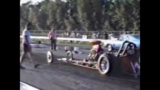 Front Engine Drag Car HQ out of control wmv