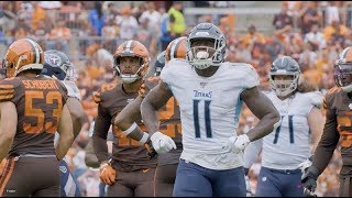 Beneath the Surface: Titans WR A.J. Brown's 51-yard Reception vs. Browns