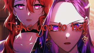 Take you to hell❤ To be you even just for a day/ resetting lady/ AMV MMV Dawn remake ❤ manhwa