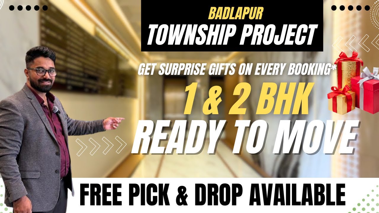 Raj Tulsi City Badlapur | 26 Lacs Ready To Move Flats | +91 9167935925