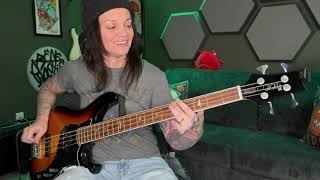 Working For The Weekend Bass Cover