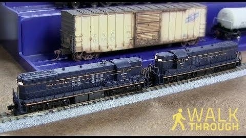 N scale Life Like SD7 decoder installation LENZ Silver Mini with Golden LED