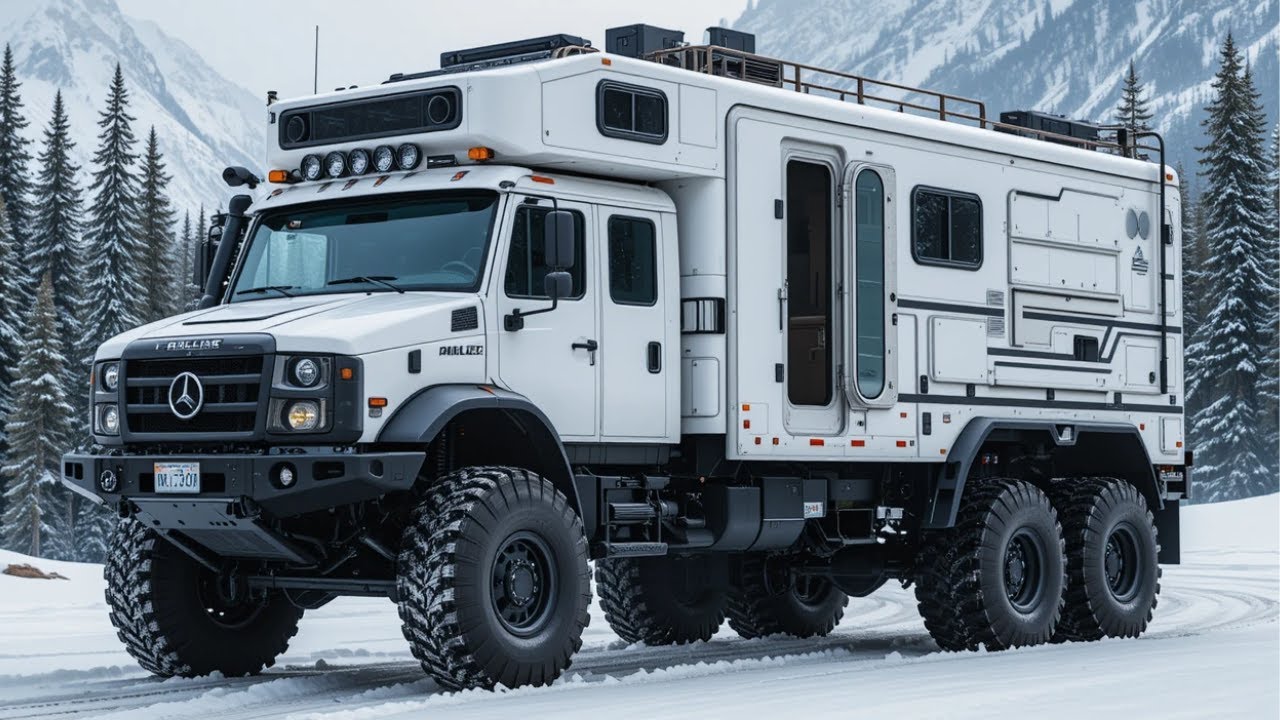 2026 Cricline Hauler 6x6 – The Ultimate Off-Road Camper Motorhome - YouTube