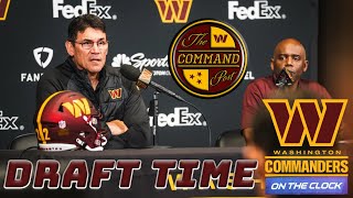 The COMMAND Post LIVE! | DRAFT TIME: Washington Commanders ON THE CLOCK⏰❗ Net Worth