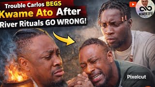 Download Lagu Baako suro 😅! Trouble Carlos ready to beg Kwame Ato over River cūrsing MP3
