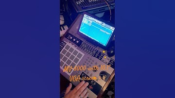 Modded Roland MV-8000 with a 10.1¨ VGA screen and it looks wonderful! #MV8000 #mv8800