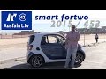 2015 smart fortwo (453) - Fahrbericht der Probefahrt, Test, Review (German)