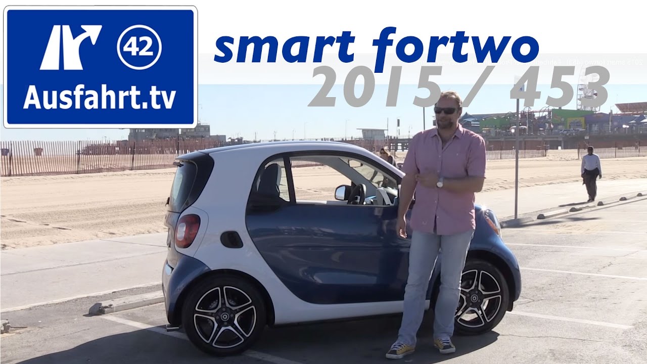 2015 smart fortwo (453) - Fahrbericht der Probefahrt, Test, Review (German)  