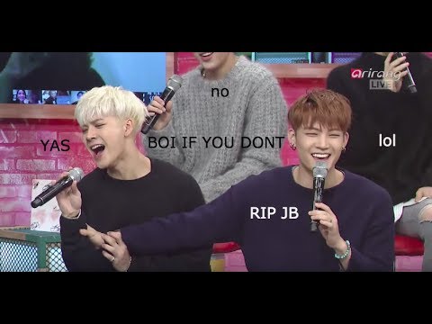 JB being done with GOT7 for 5 min