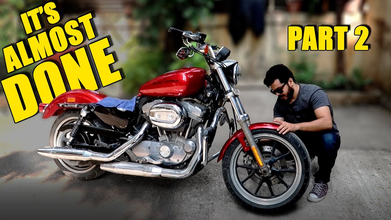 How To Fix a Motorcycle For Cheap !! | Harley Davidson - Part 2