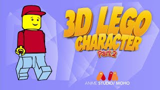 Creating a Lego character in Anime Studio Pro/MOHO Pro PART 2