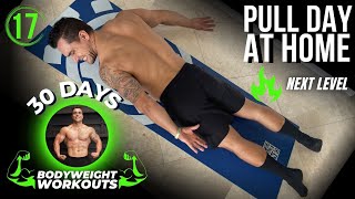 Bodyweight Pull Workout | 30 Days of Bodyweight Workouts to Gain Muscle and Burn Fat - Day 17 screenshot 3