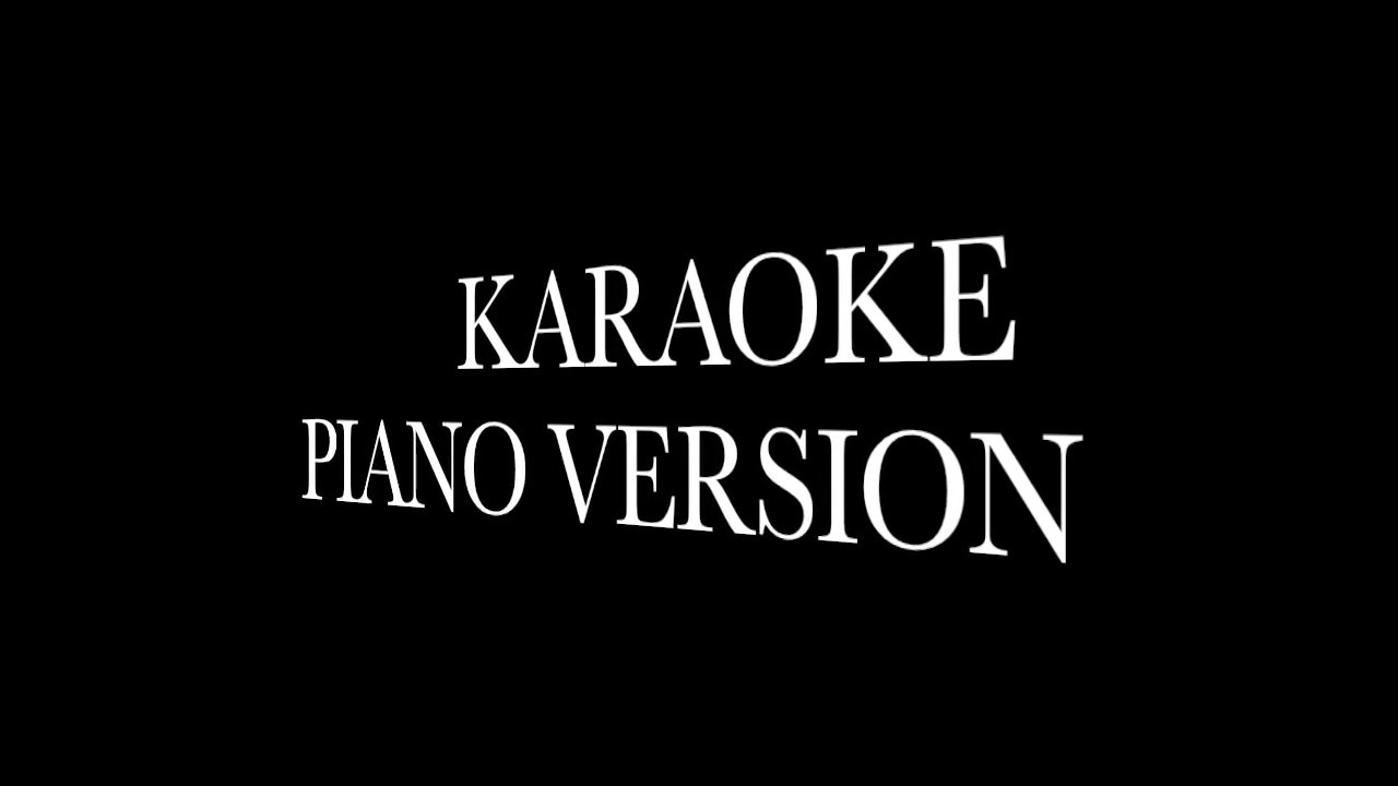 Karaoke Poczatek Meskie Granie 2018 Piano Version Perkusja 1 E Moll Youtube