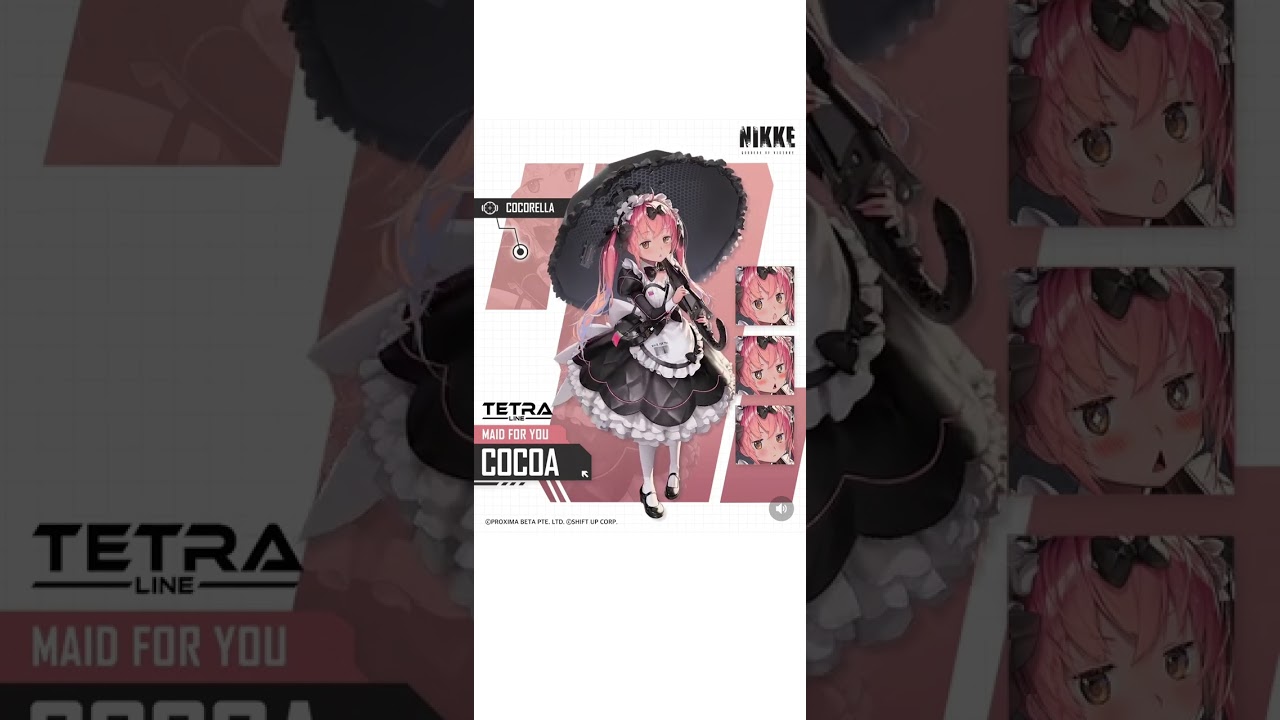 [Nikke] NEW Cocoa Maid Unit - Goddess of Victory Nikke
