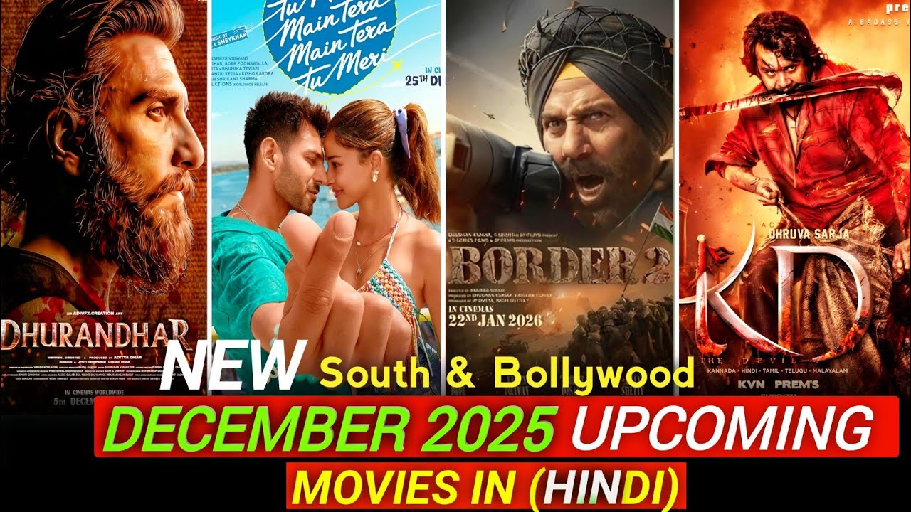 December 2025 Top 10 Upcoming Indian Movies | Top 10 Upcoming Movies In ...