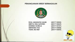 PENANGANAN KREDIT BERMASALAH _ACCOUNT OFFICER_KELOMPOK 5_STIE PERBANAS SURABAYA