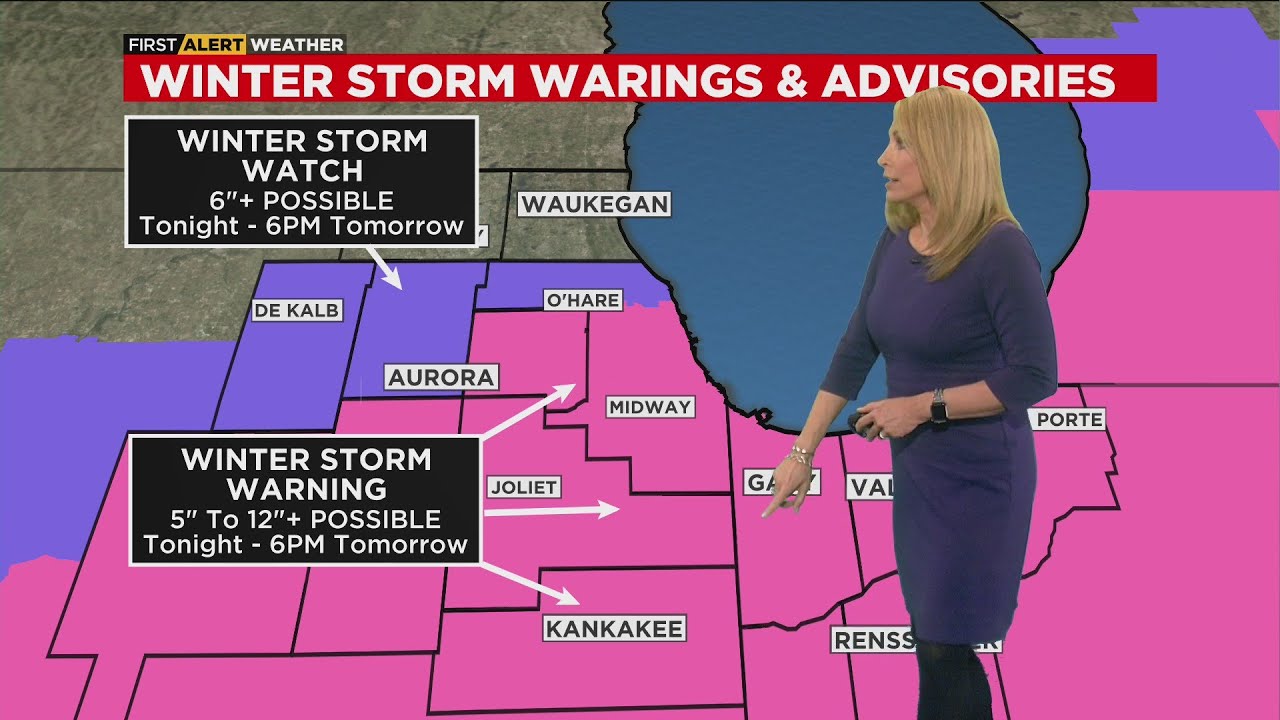 Heavy Snow Is On The Way Tonight And Tomorrow - YouTube