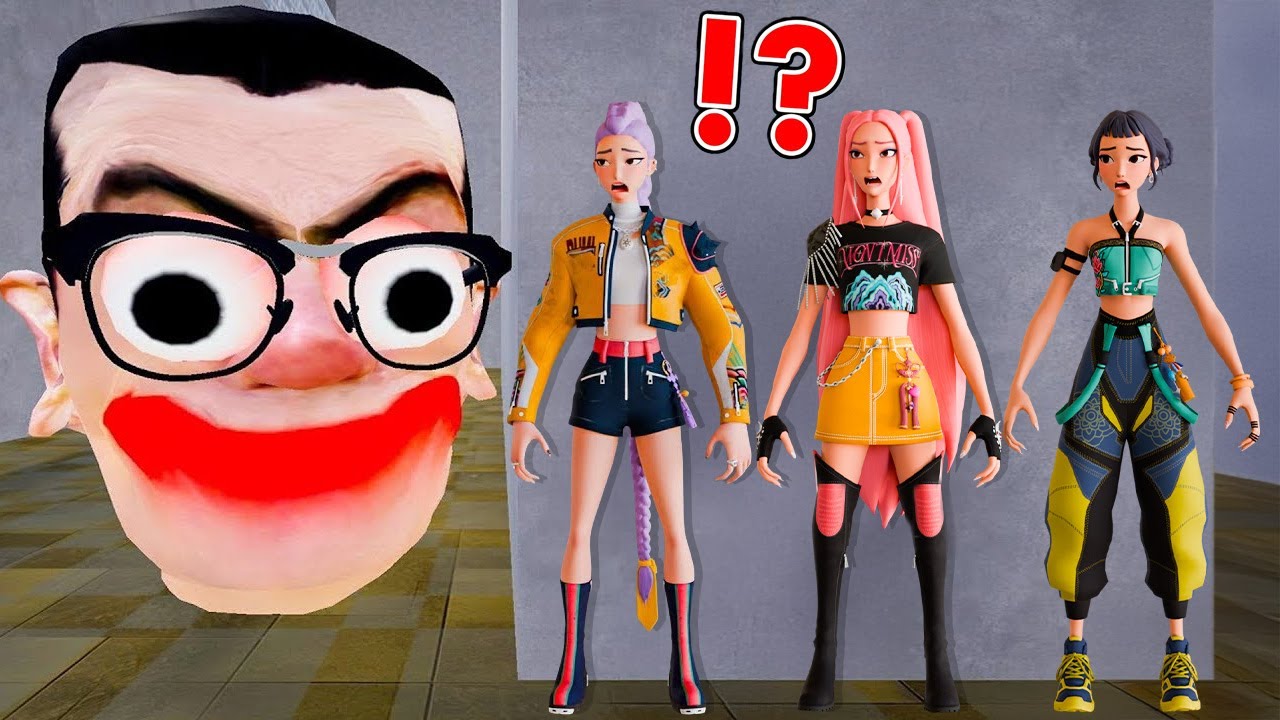 Kpop Demon Hunters Plays Roblox Escape Mr Head OBBY