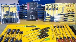 Best Screwdriver Set For The MONEY? Tekton | Kobalt | Snap On | Klein | Craftsman | Stanley