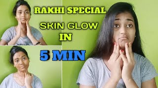 skin glow treatment | Rakshabandhan Glow treatment | Rakhi makeup look | Skin care at home