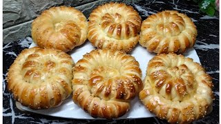 Brioche peynirli hamur işleriالبريوش معجنات  الجبنة