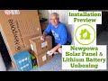 See What&#39;s Inside the Newpowa Solar and Lithium Battery System | Installation Preview